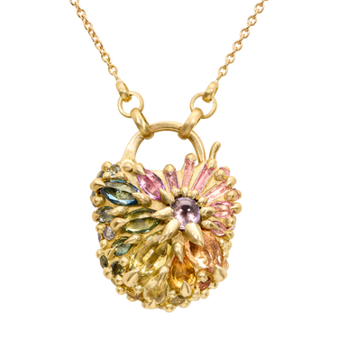 Blossom Crush Dornano Padlock Necklace - 12083